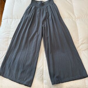 Women's Wide Leg Slate Blue/Gray Pants